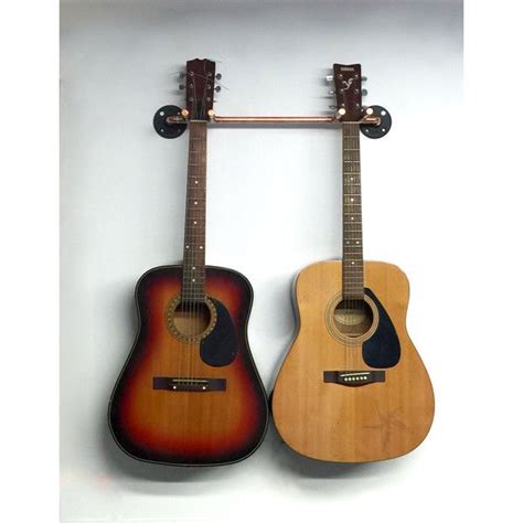 Holds up to 3 electric or. Guitar Wall Rack Industrial Design, Electric and Acoustic ...