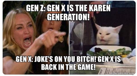 I really like this style meme. Gen X Cat Meme