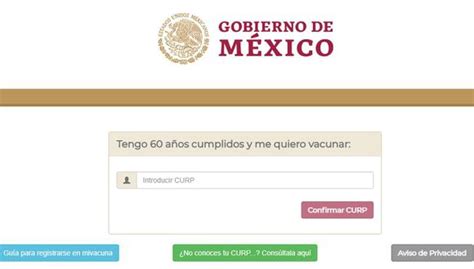 El día de hoy se dio a conocer la página oficial del gobierno federal en la cual se pueden resgistrar los adultos mayores que quieran ser vacunados contra. LINK, Vacuna COVID-19 en México: regístrate hoy y vacúnate ...