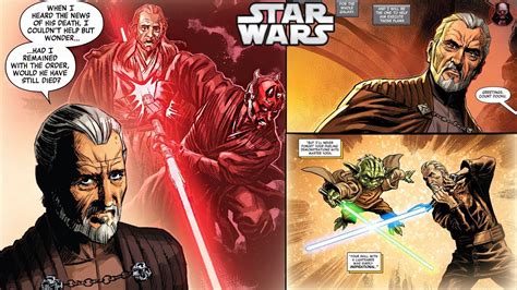 Count Dooku FINALLY Blames Obi-Wan for Qui-Gon's Death! (CANON) - Star ...