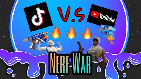 Jul 17, 2021 · the youtube vs tiktok boxing match will start at 7pm et crackstreams youtube vs tiktok. TIKTOK vs YOUTUBE Nerf war - YouTube