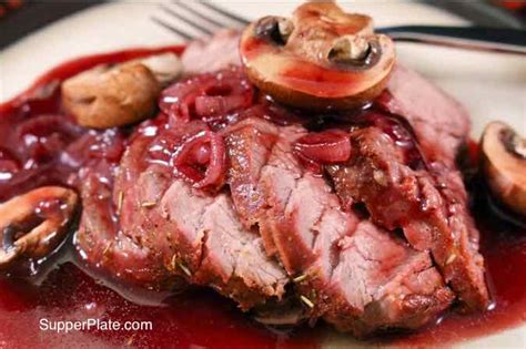 4 filet mignon · 3 cloves garlic, finely minced · 1 tsp. Beef Tenderloin Marindae : Beef Tenderloin With Shiraz ...