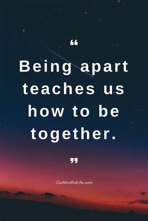 Even if you have been hurt in love before, with time your wounds will. Being apart teaches us how to be together | Distance relationship quotes, Distance love quotes ...