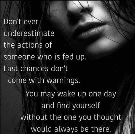 Below you'll find a collection of wise and insightful quotes about being fed up. Pin by Traci Lowrance Ater on Quotes | Fed up quotes ...