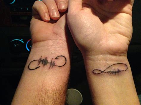 Black 3d key and lock couples tattoos. Couples tattoo, we recorded messages to each other and ...