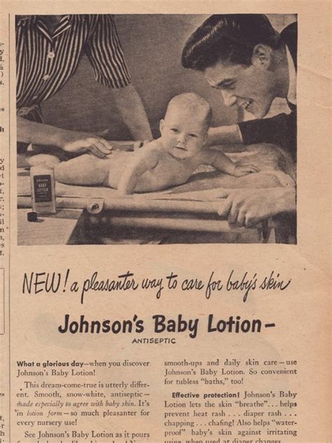 Johnson's baby shampoo for new born with more tears formula, 500ml free shipping. 9 Adorable Vintage Johnson & Johnson Baby Ads