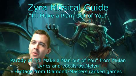 This page is only accessible by stageagent pro members. Parody Zyra Musical Guide, "I'll Make a Plant Out of You ...