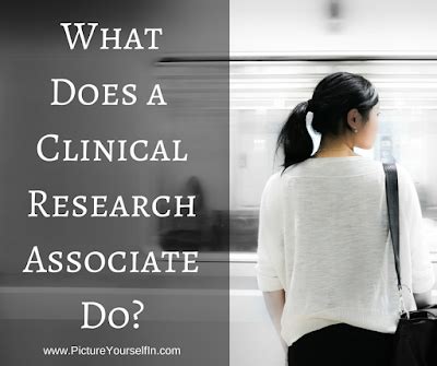 Picture Yourself In Clinical Research Careers: What does a Clinical ...
