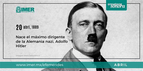 Inicio » la historia por año » 1889 » abril » 20. 20 de abril de 1889: Nace el máximo dirigente de la ...