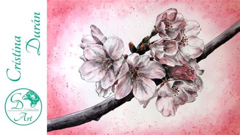 Choose your favorite watercolor flower paintings from 40,924 available designs. Flower WATERCOLOR in LINE & WASH - YouTube