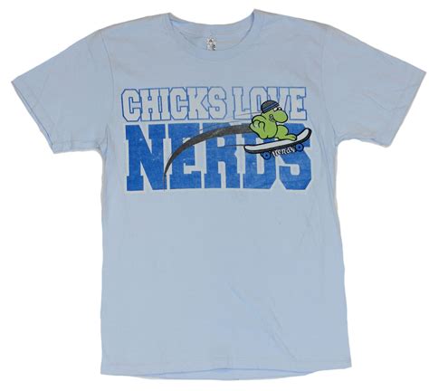 Nerds - Nerds (Classic Candy) Mens T Shirt - Chicks Love Nerds [Apparel 