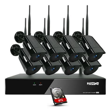 TMEZON 8CH 1080P Outdoor Wireless Security Camera System