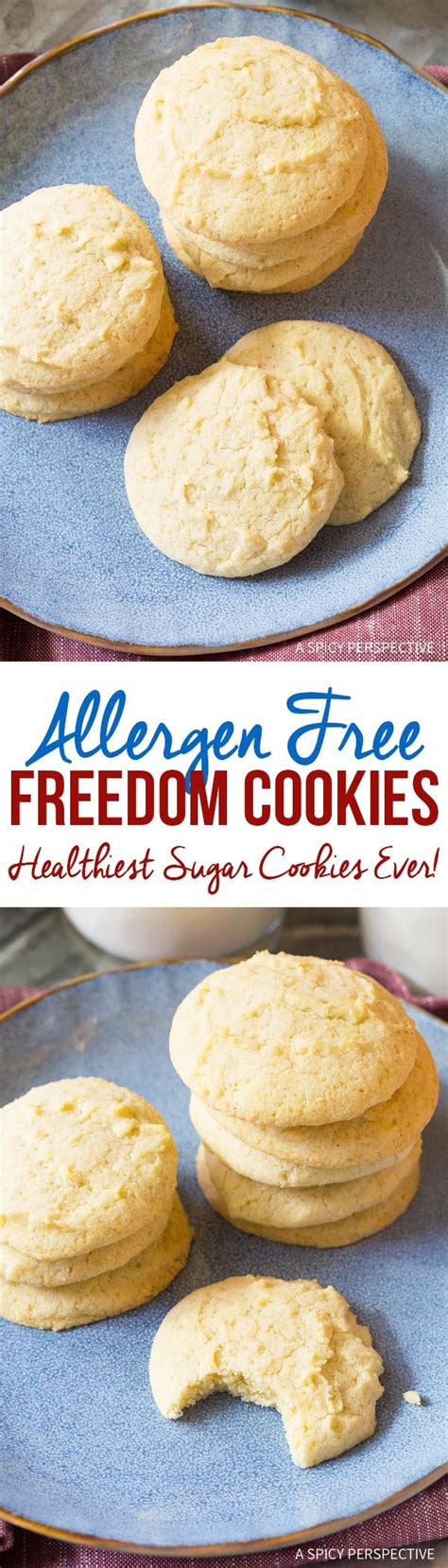 I shared the recipe on sally's baking addiction several years ago and published them in my cookbook. Freedom Cookies (Healthiest Sugar Cookies Ever!) This easy sugar cookie recipe tastes amazing ...