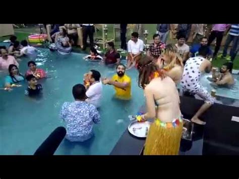 A weekend gateway near delhi and gurgoan. Pool Party At Ramaya Farm House in Delhi - YouTube