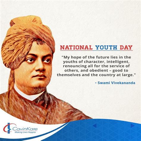 August 12 is celebrated every year as world youth day. National Youth Day | Youth day, Inspirational quotes, Life ...