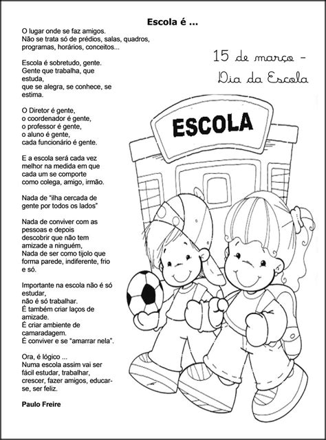 Maybe you would like to learn more about one of these? Blog da Escola Boa Vista: Dia da escola - 15 de Março