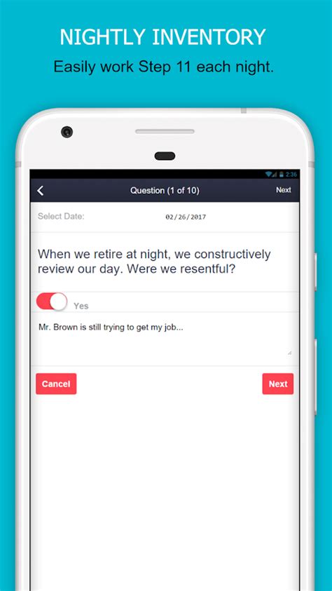 The original sobriety tool available for members of alcoholics anonymous. AA App - 12 Steps Toolkit - Alcoholics Anonymous - Android ...
