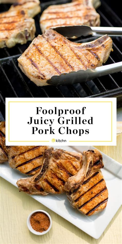 Pork chops work beautifully in this scenario, but feel. The Key to Grilling Juicy, Flavorful Pork Chops Every Time | Recipe in 2020 | Pork chops ...