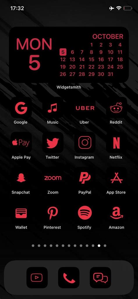 The app icons are all black and white with an aesthetic appeal and you can find custom icons for all popular apps such as netflix, youtube, hbo, among design shack offers a 150 icon pack for ios 14 that features app icons in a minimalistic design and single color. 100+ iOS 14 App Icons Red, Black App Covers, Custom your ...