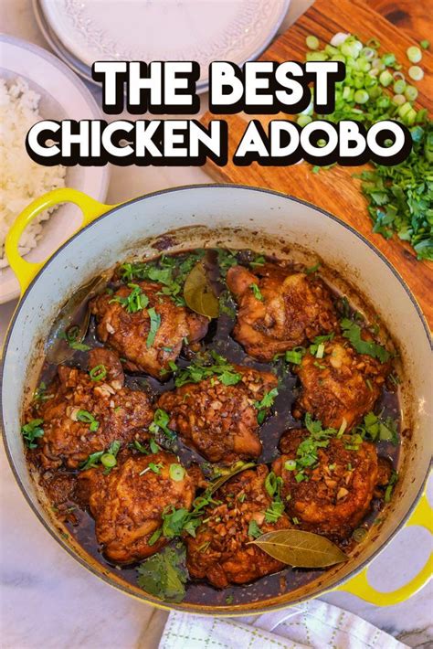 A decent adobo is delicious, a good one has character. The BEST Filipino Chicken Adobo Recipe & Video ...