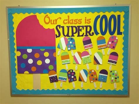 Tweet i love seeing a clever bulletin board display. Image result for summer bulletin board ideas for preschool ...