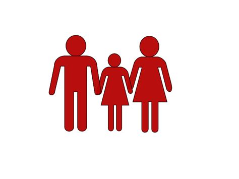 Concept image of family paper chain cutout holding hands, over wooden table. Family Holding Hands Red Clip Art at Clker.com - vector ...