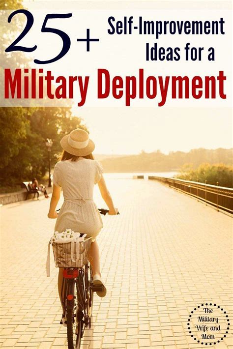 25+ Self-Improvement Ideas to do During a Military ...