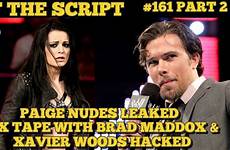 tape sex paige xavier woods nude maddox brad leaked wwe misty morning