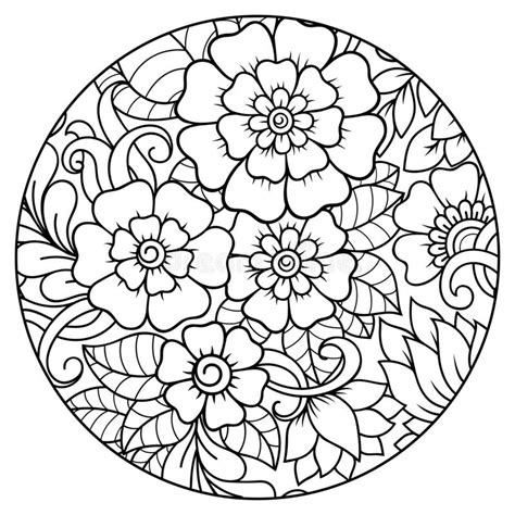 We did not find results for: Outline Round Floral Pattern For Coloring The Book Page ...