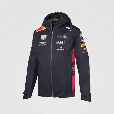 To support functionality for racing, the jacket should be at least 1.2 millimeter cowhide leather for sliding abrasion protection. 2019 Team Jacket - Aston Martin Red Bull Racing | Fuel For ...