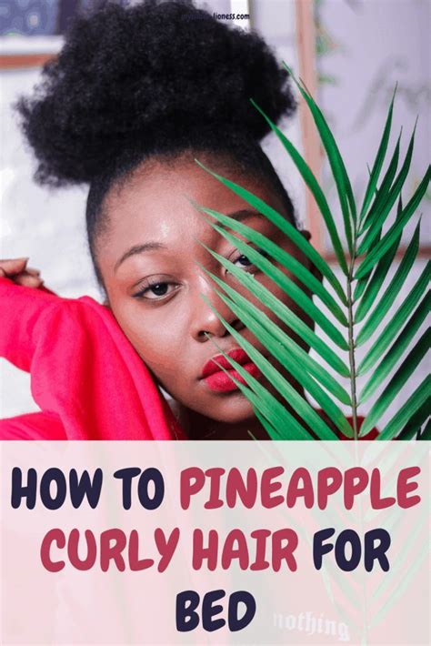 Pomegranate seed oil stimulates hair growth, making hair stronger, thick and healthy pineapple is a commonly available tropical fruit that is well known for its health benefits and also considered as one. Easy pineappling - How to pineapple curly hair for bed ...