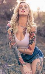 With its distinct golden petals, the sunflower has been known to signify joy, love, luck, and good health. 40+ Beautiful Tattooed Girls You Would Love Most