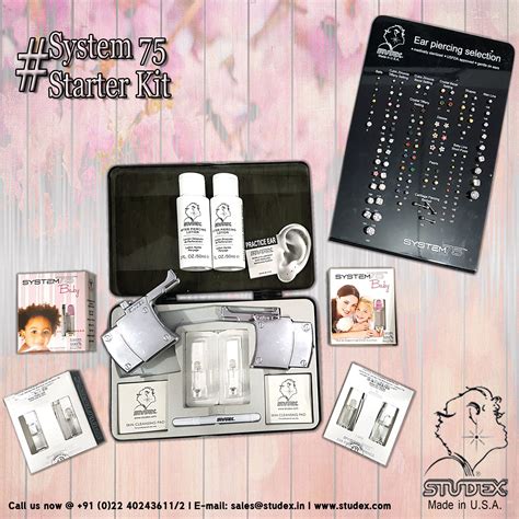 Pin by Piercing Systems India Private on Charli | Baby ear piercing, Piercing kit, Gauged earrings