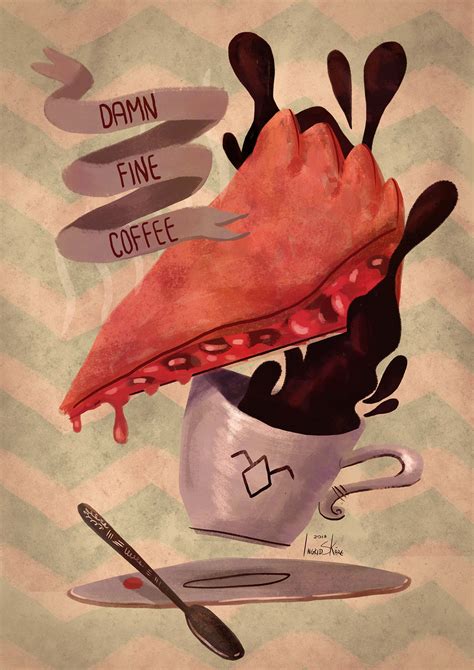 A damn fine cup of coffee ☕️ Damn Fine Coffee on Behance