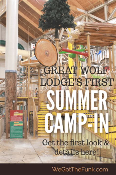 Enjoy a suite experience that is uniquely great wolf. Great Wolf Lodge's First Summer Camp-In! - We Got The Funk