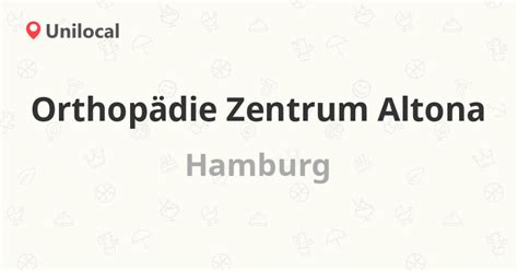 Check out nearby places on a map. Orthopädie Zentrum Altona - Hamburg, Paul-Nevermann-Platz ...