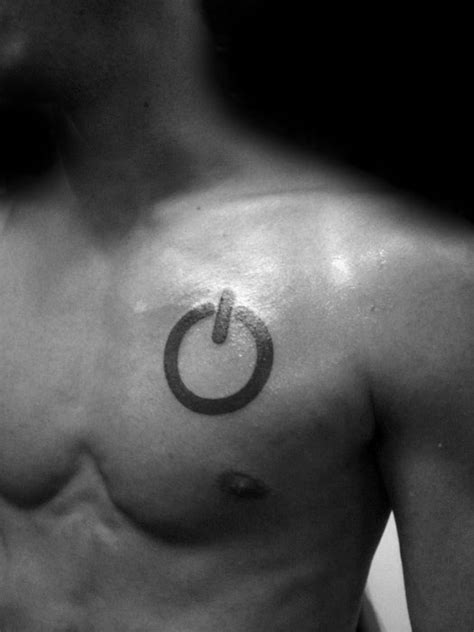 Like all other tattoos, it comes down to a matter of personal choice. 20 Power Symbol Tattoo Designs For Men - Computer Button Ideas