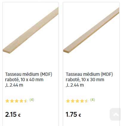 Nous vous invitons à privilégier messenger. Baguettes Pour Encadrement Leroy Merlin