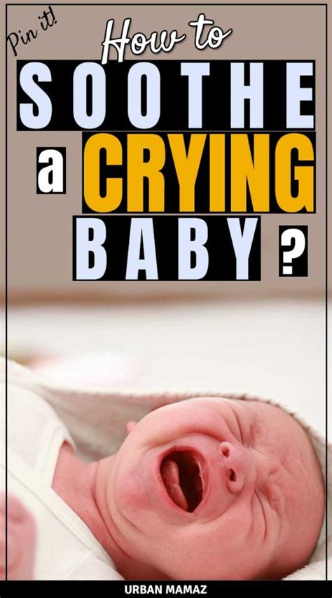 Defenition of the word soothe to bring peace to a place or situation. How to soothe a crying baby? - Urban Mamaz