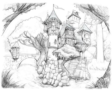 Check spelling or type a new query. Castle Drawing by Brandonstarr on deviantART | Castle ...