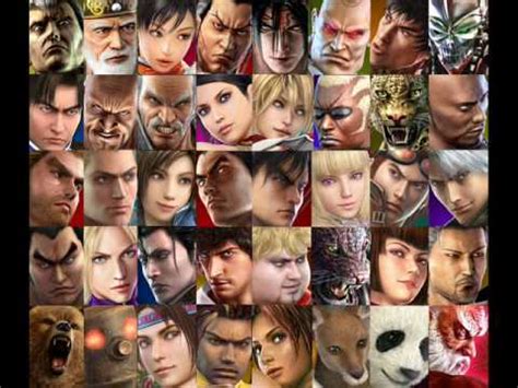 Nach derzeitigem stand sind 37 kämpfer des rosters bereits bestätigt und haben ihren weg ins fertige spiel gefunden. Tekken 6 Characters - YouTube