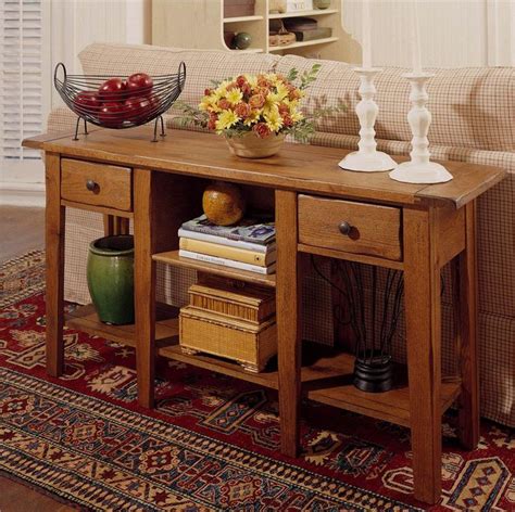 Bring a refined rustic style to your space with this console table. Broyhill Coffee And End Tables - WoodWorking Projects & Plans