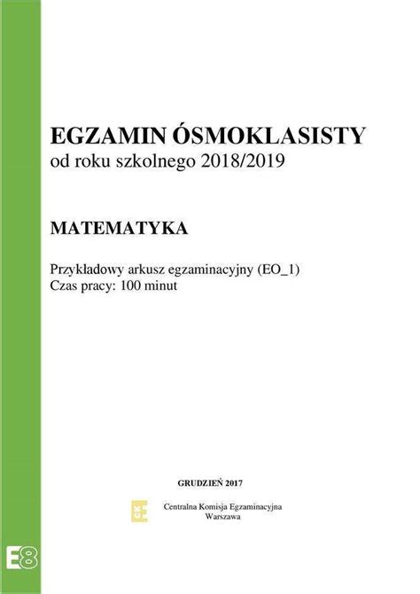 Próbna matura 2019 nowa era: Egzamin ósmoklasisty. Przykładowe arkusze i odpowiedzi ...