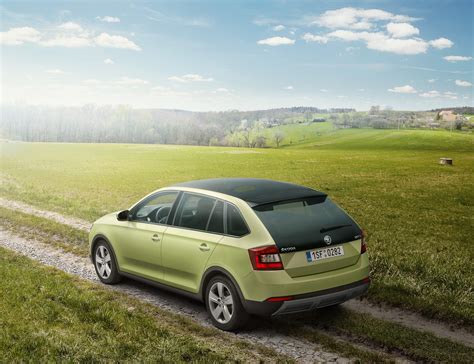 Skoda rapid 2020 года в новом кузове. Skoda Rapid Spaceback Gets 'ScoutLine' Accessory Package ...