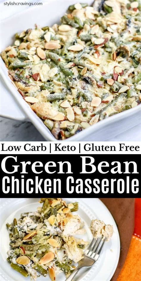 Recipe submitted by sparkpeople user ambrosiahino. Low Carb Green Bean Chicken Casserole - Perfect For The ...