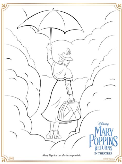 This is the family film of the holiday season that you will want to see again and again! Mary Poppins Returns Coloring Pages and Activity Sheets ...