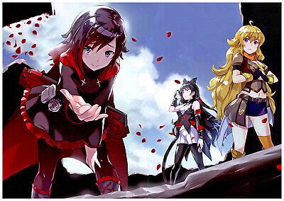 Anidb is the right place for you. Anime Wall Calendar 2021 (12 page 8"x11") RWBY Art Manga ...