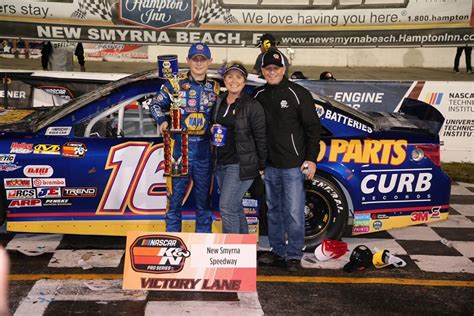 It didn't take long for hailie deegan to taste victory in nascar. Kraus Wins NASCAR K&N East Opener At New Smyrna » NAPA ...