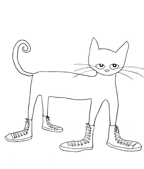 This famous series is loved by almost all the kids. Pete the Cat Coloring Page Fresh Pete the Clipart Cat ...