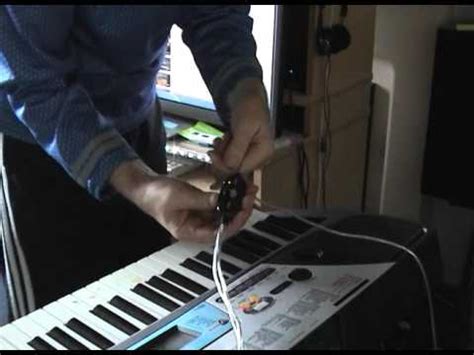 Connect the keyboard to the computer you can use a usb cable, midi cable, or an audio cable for connecting depending upon the port you are using for the connection. Connect Musical Keyboard to Computer and Play Midi - YouTube